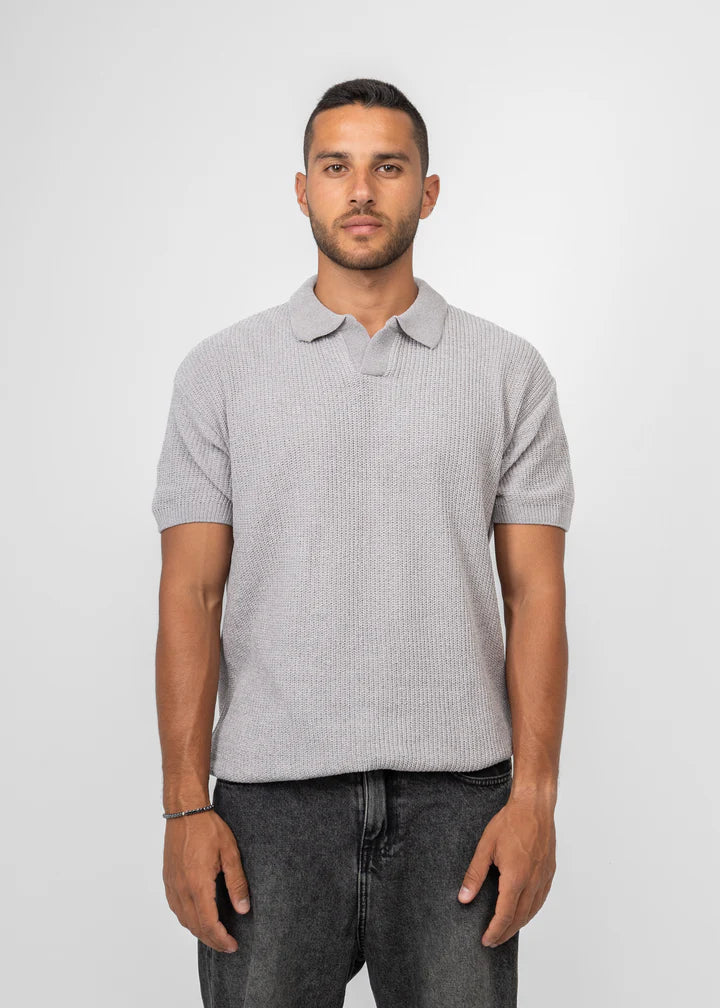 Slack Knitted Polo Tee