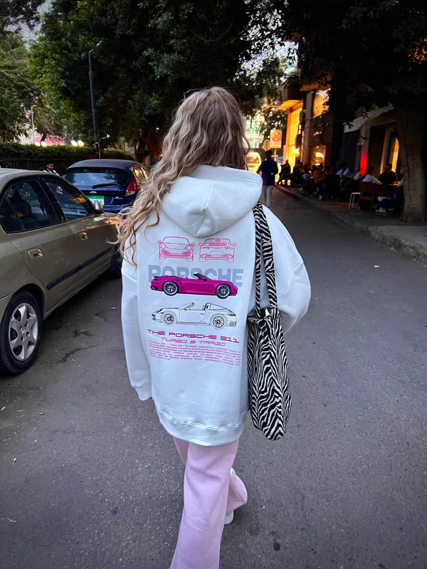 Design Kaf Porsche Oversized Hoodie