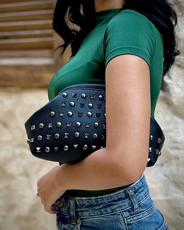 Deeda Zoe Studded Leather