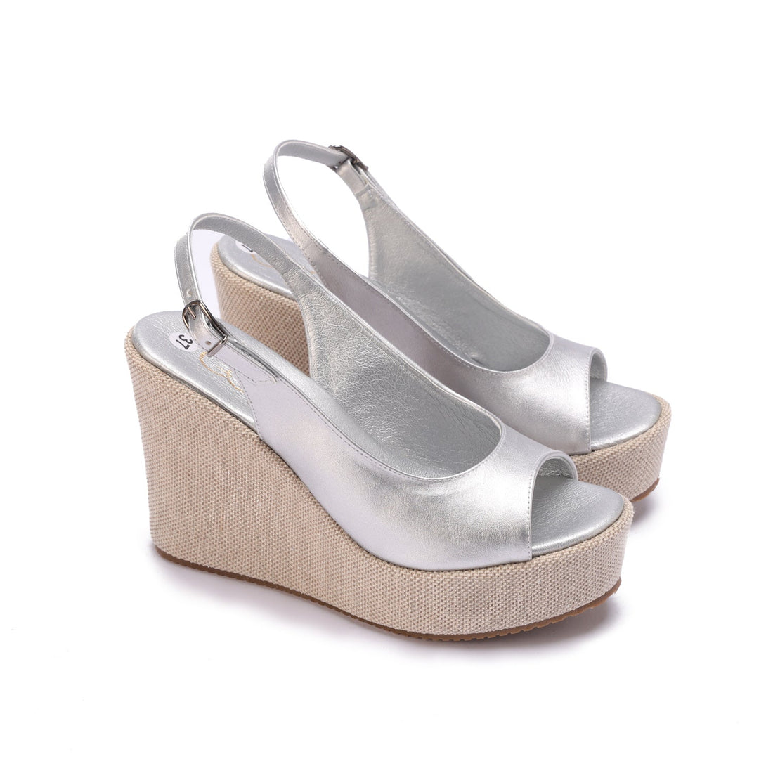 Gogoo Collection Crisscross Wedge Heels