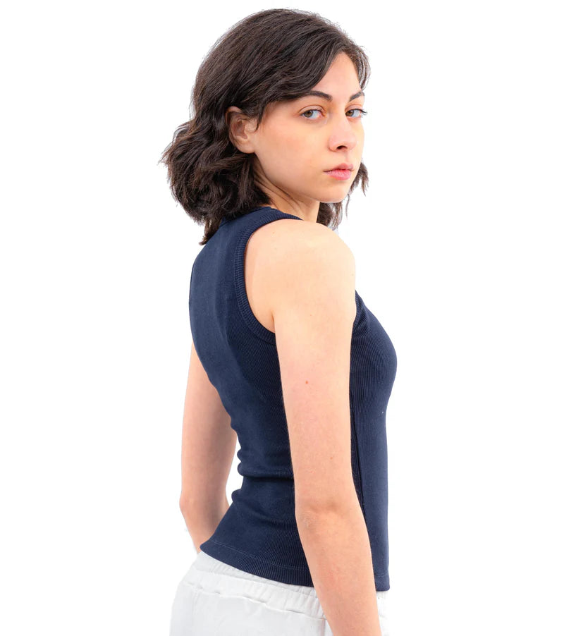 CTRL U Shaped Ribbed Tank Top