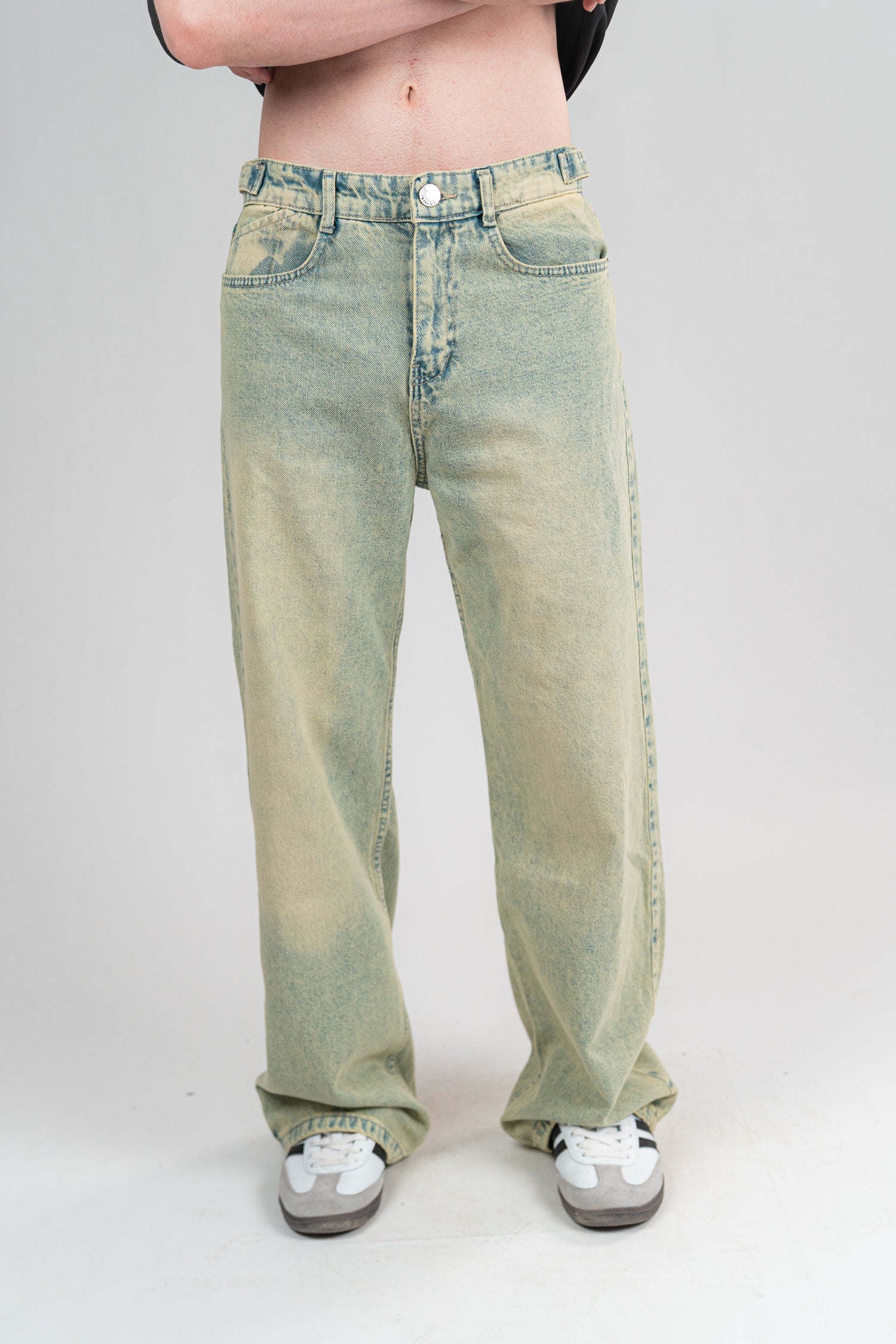 Denjoe Fadded Baggy Jeans Unisex