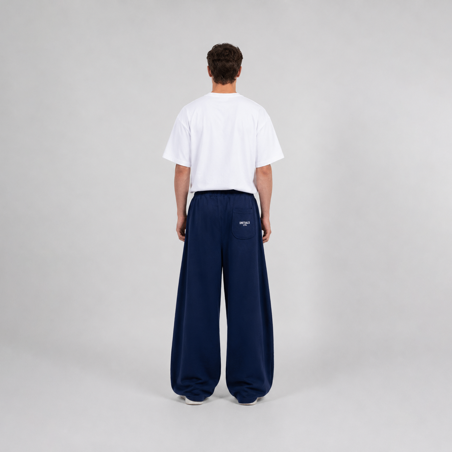 CTRL Initials Wide Leg Sweatpants