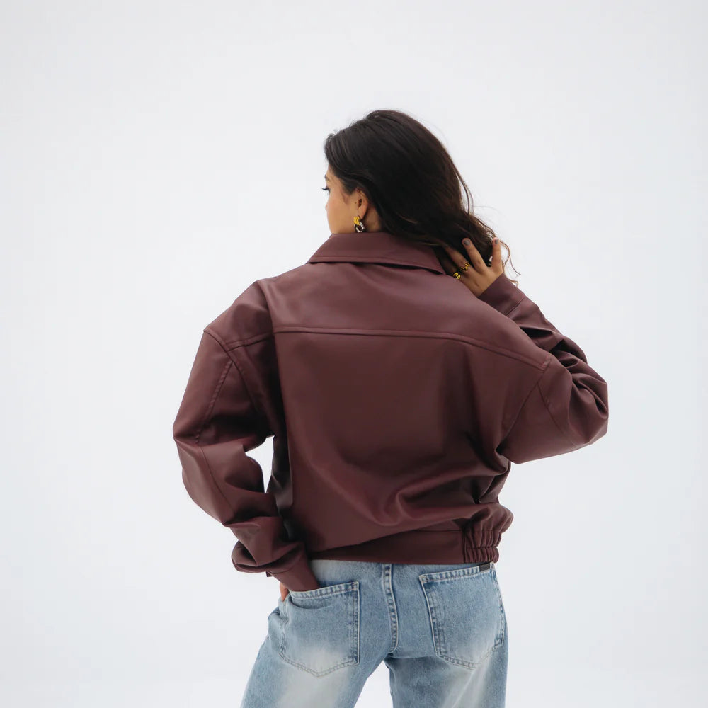 Oshe Vintage Leather Jacket