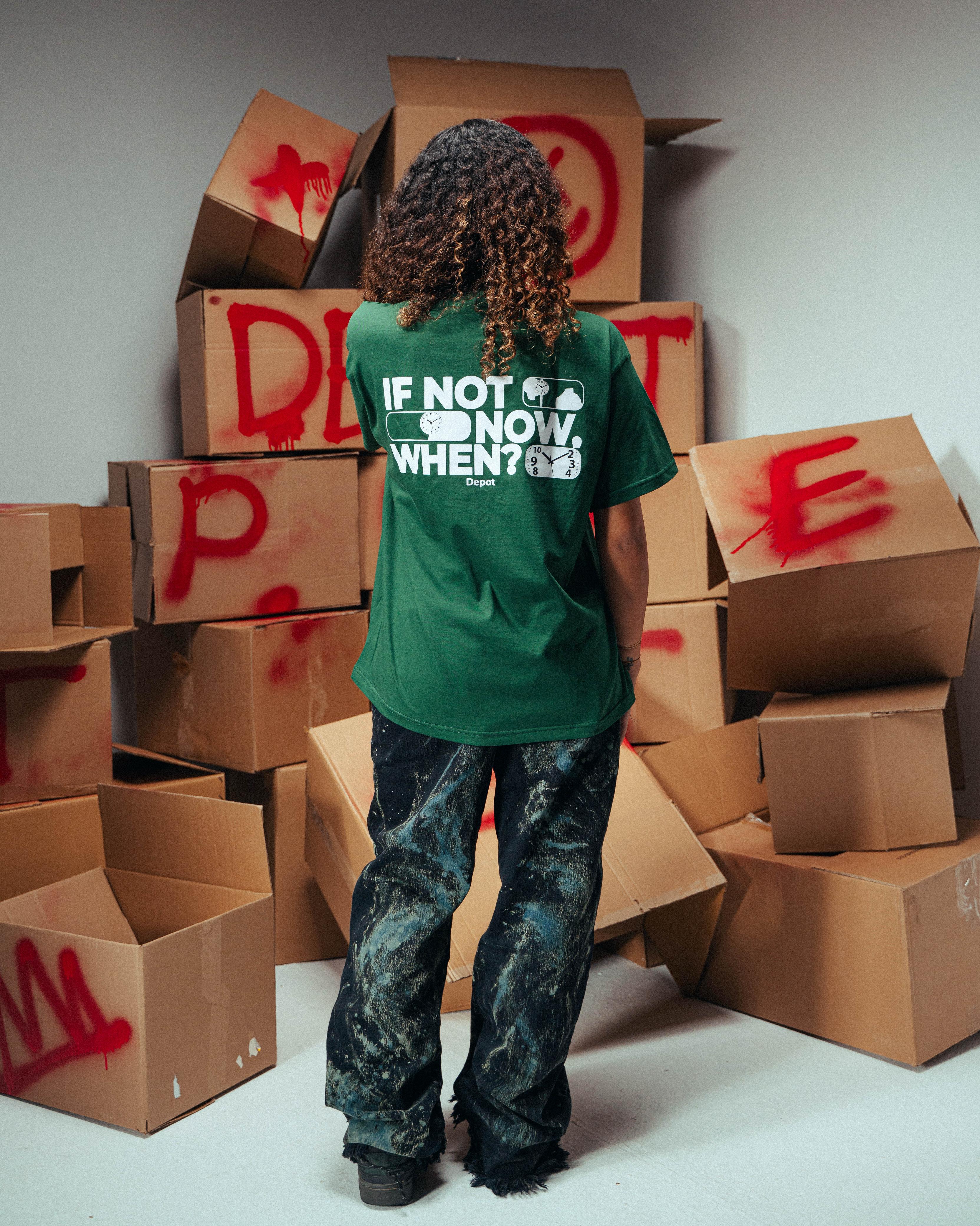 Depot When Now T-shirt