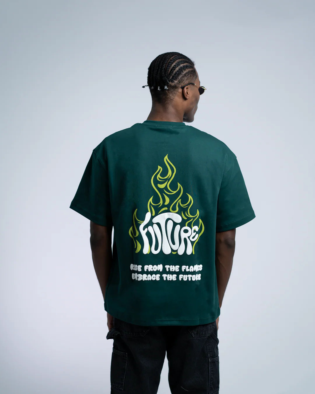 Denjoe "FUTURE FLAMES" Oversized Tee