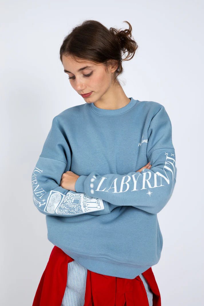 Full Slang Labyrinth Crewneck