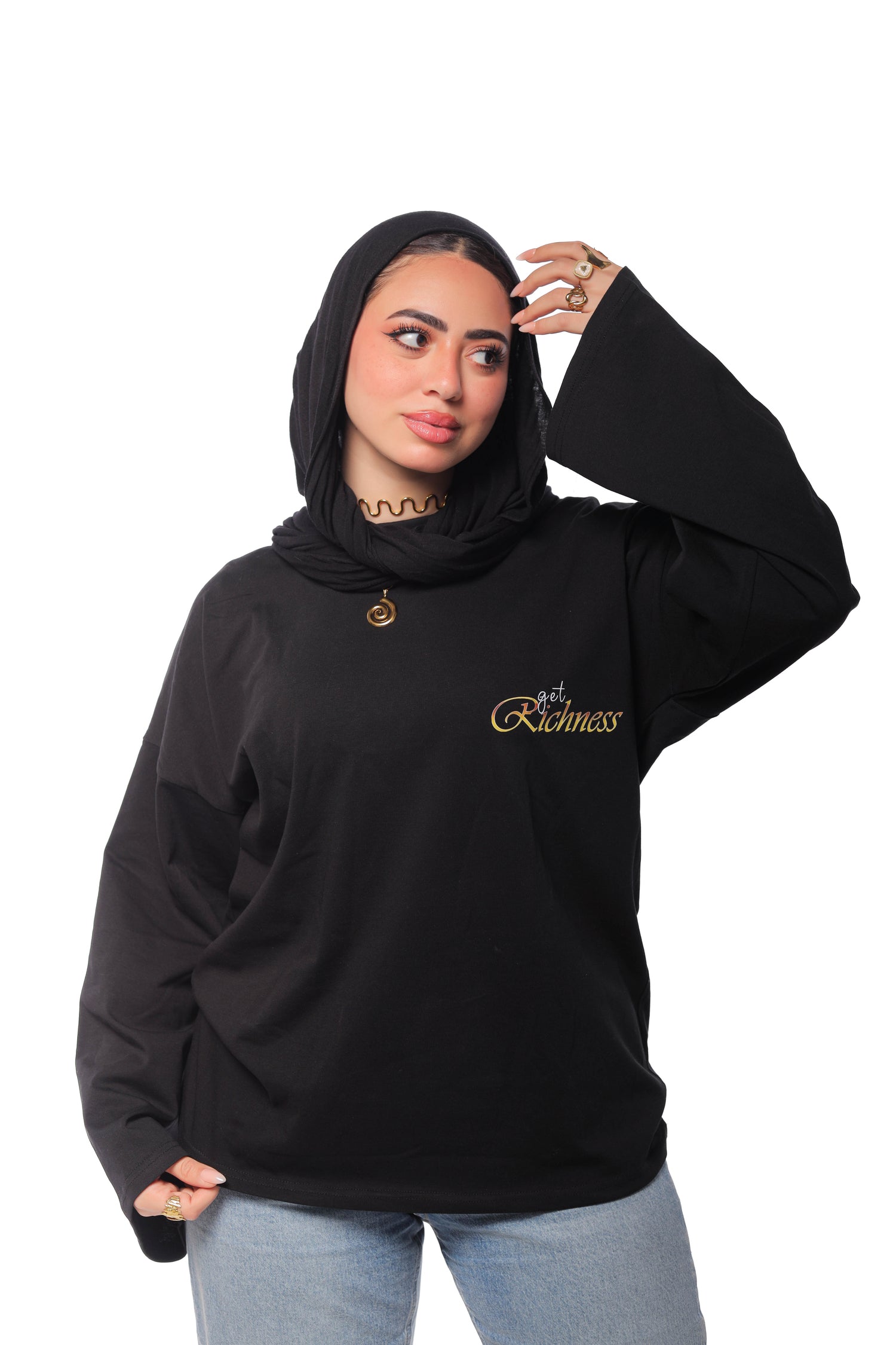 Richness Tee For Hijabey