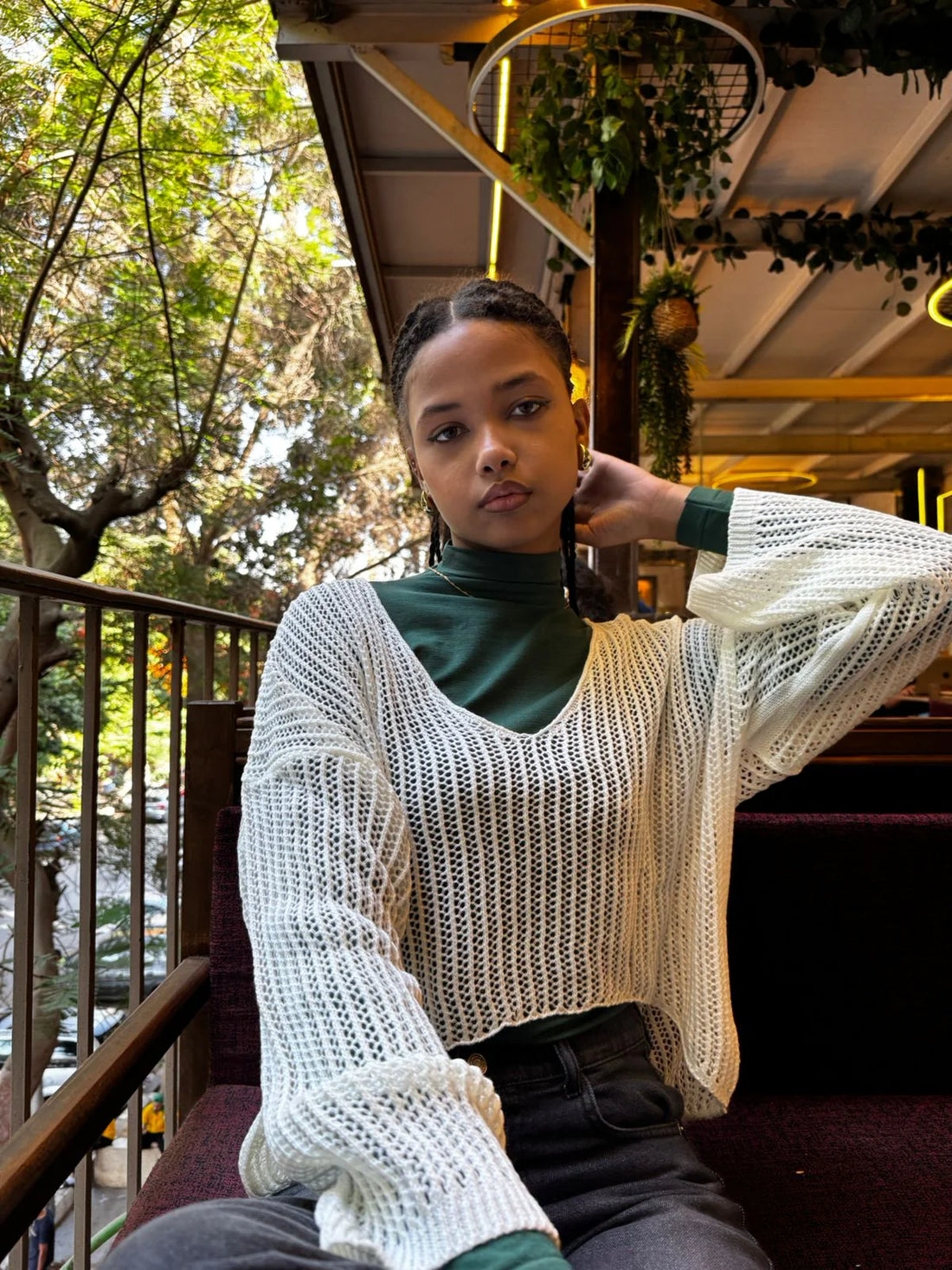 Bucks The Mesh Whisper Knit