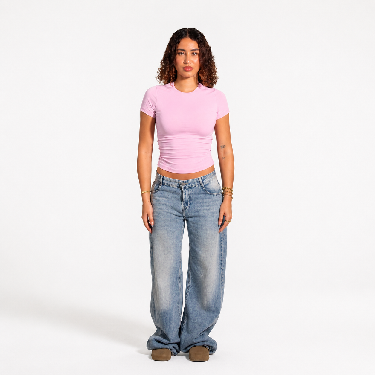 Coconut Basics Summer Crew Tee