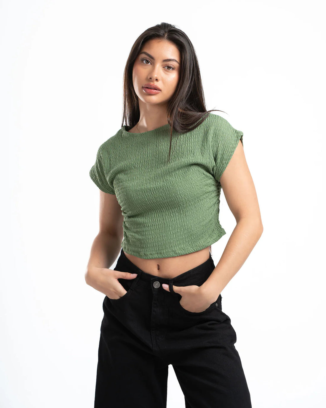 Psych Textured Top