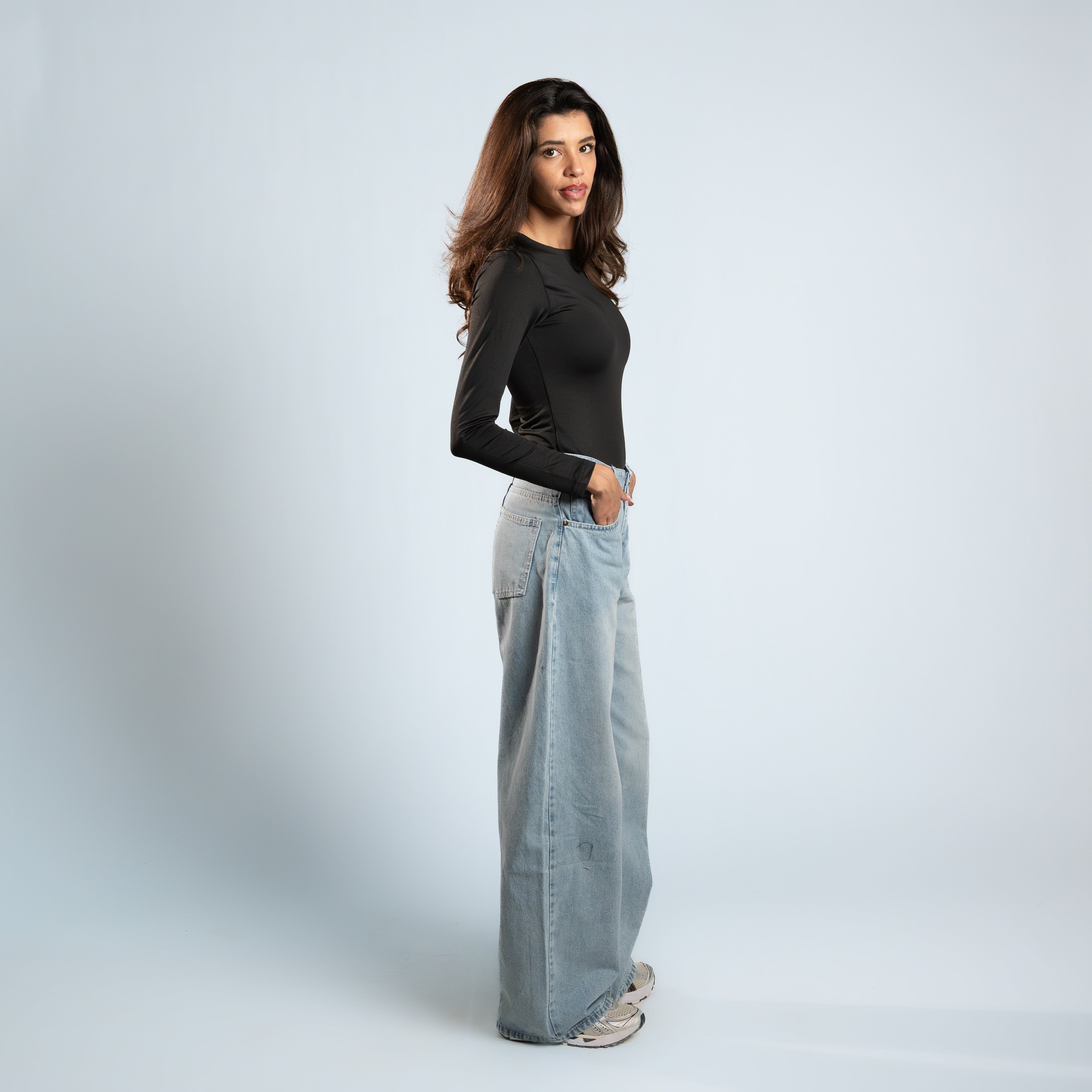 Diss & Miss Long Sleeve Crew Neck Top 2