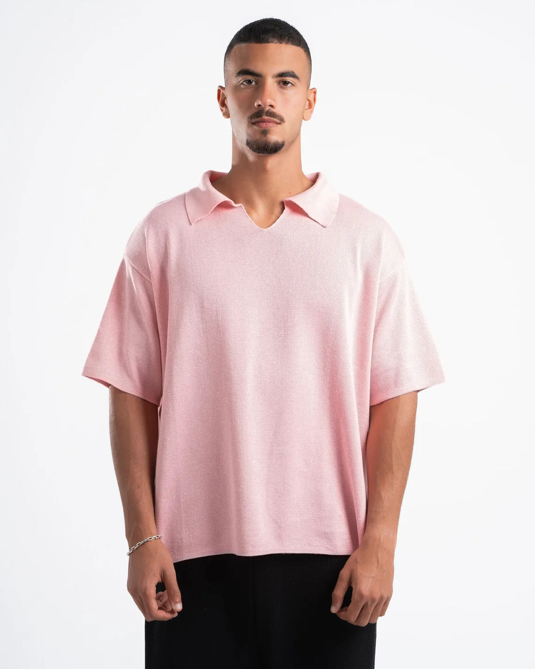 Psych Oversized Knit Polo