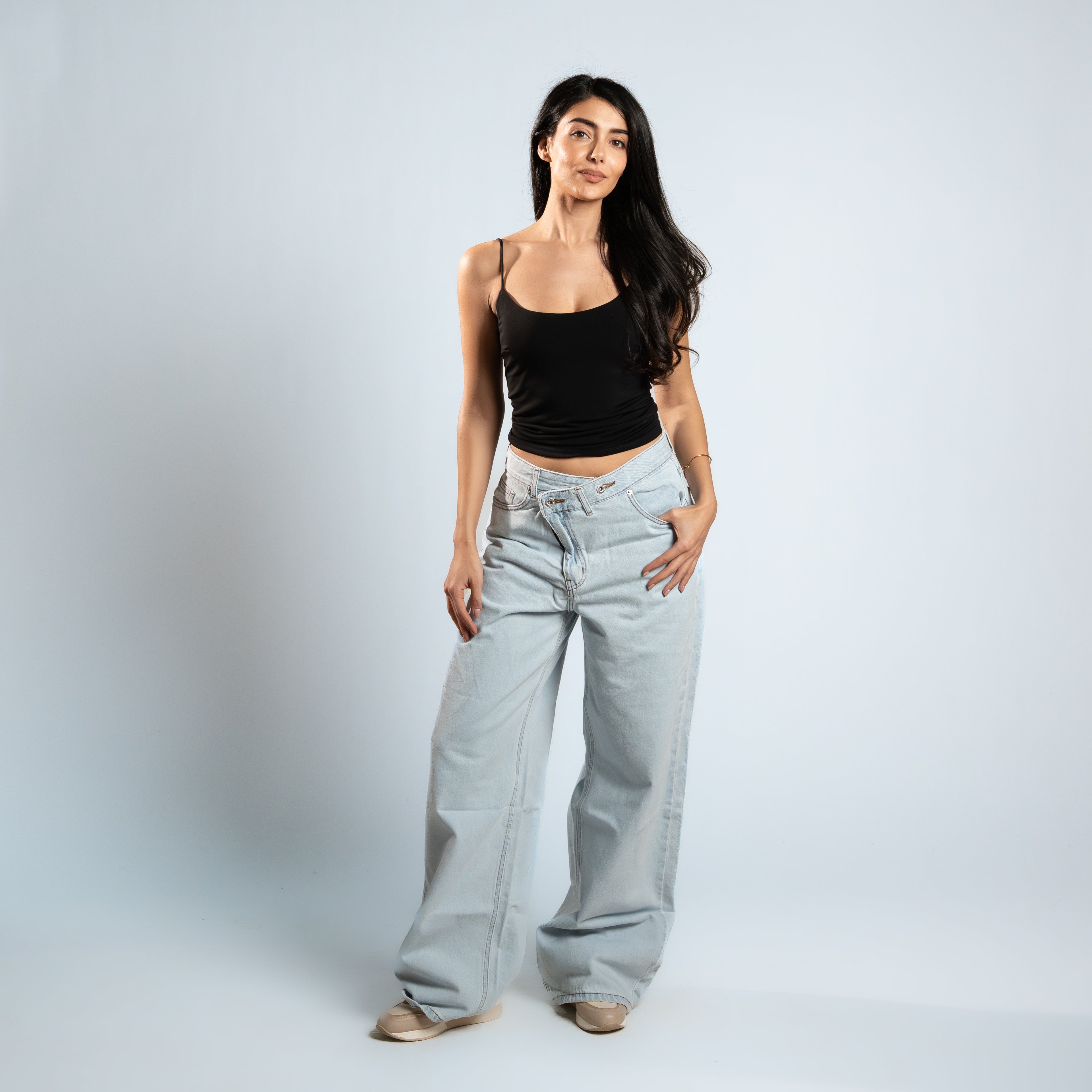 Frenchee Cross Over Jeans