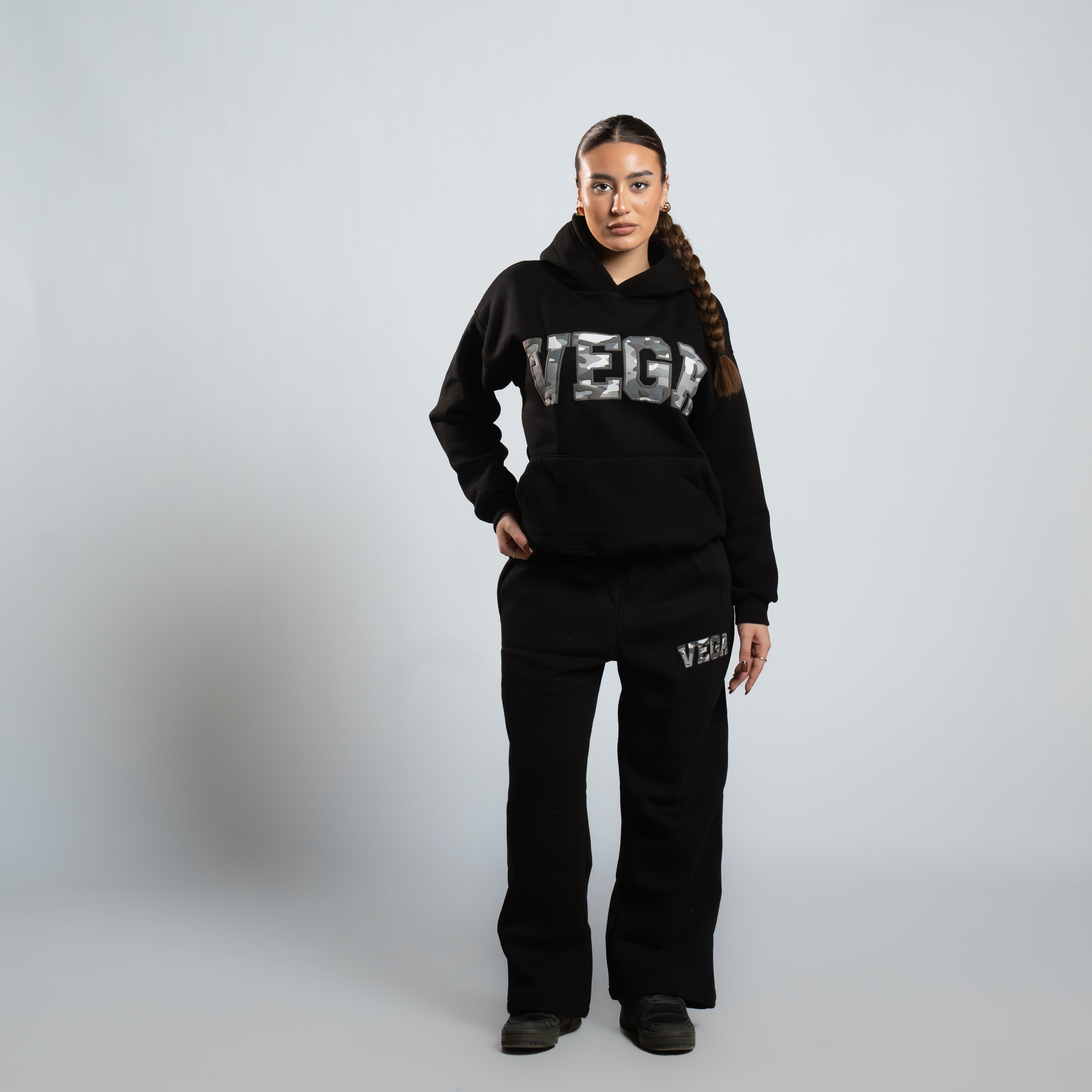 Vega Varsity Camo Hoodie