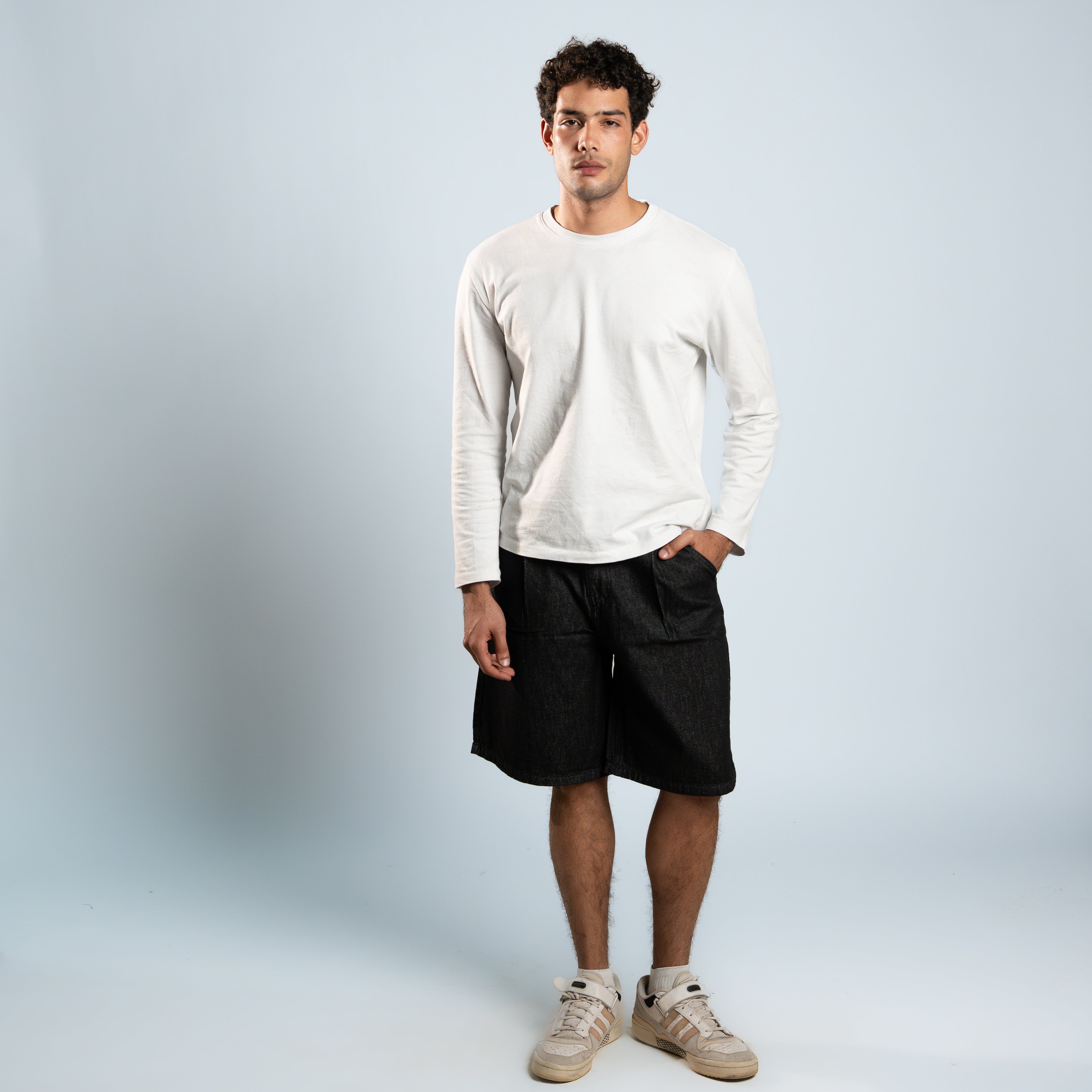 Decked Out The Pleat Jorts