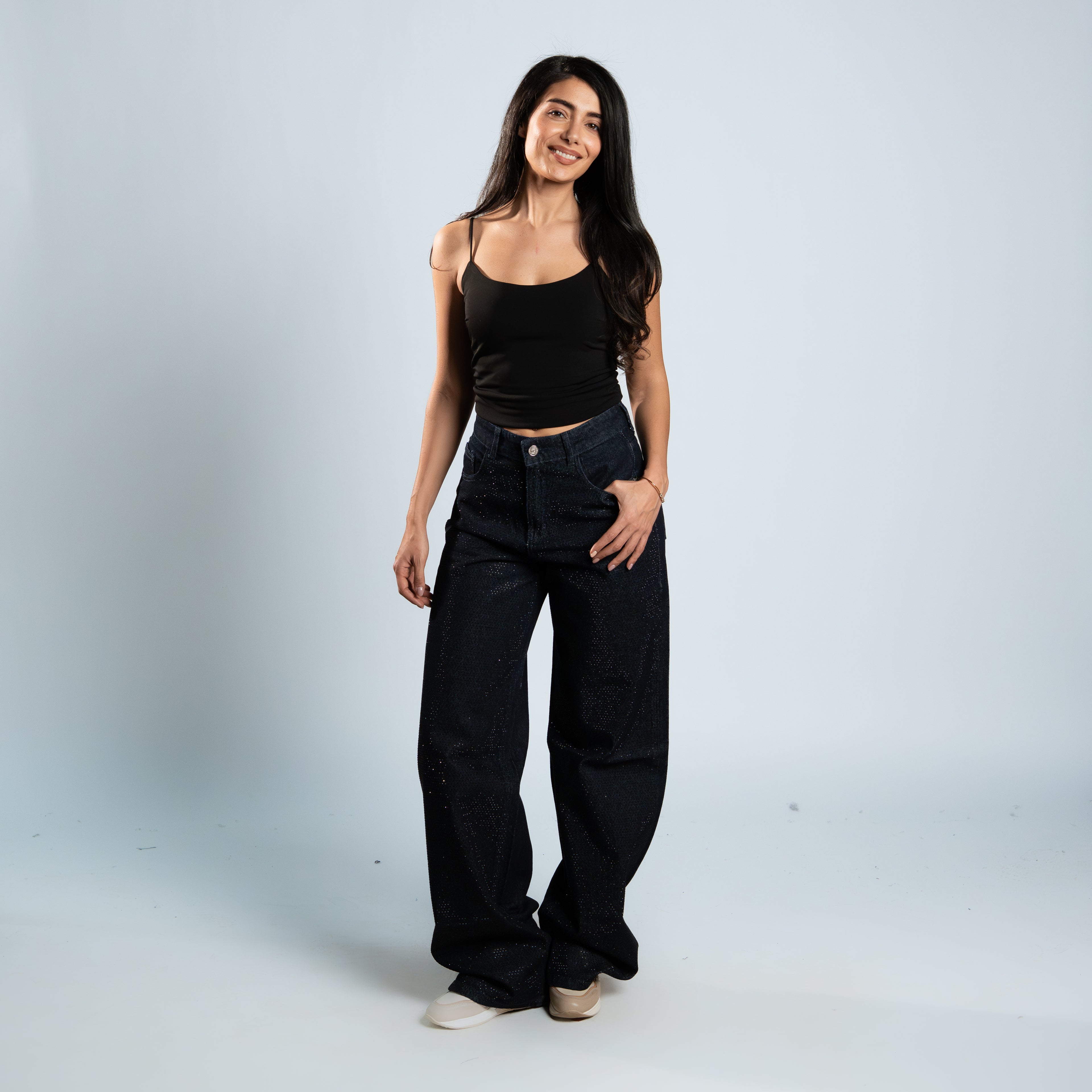 Psych Bling Denim Pants