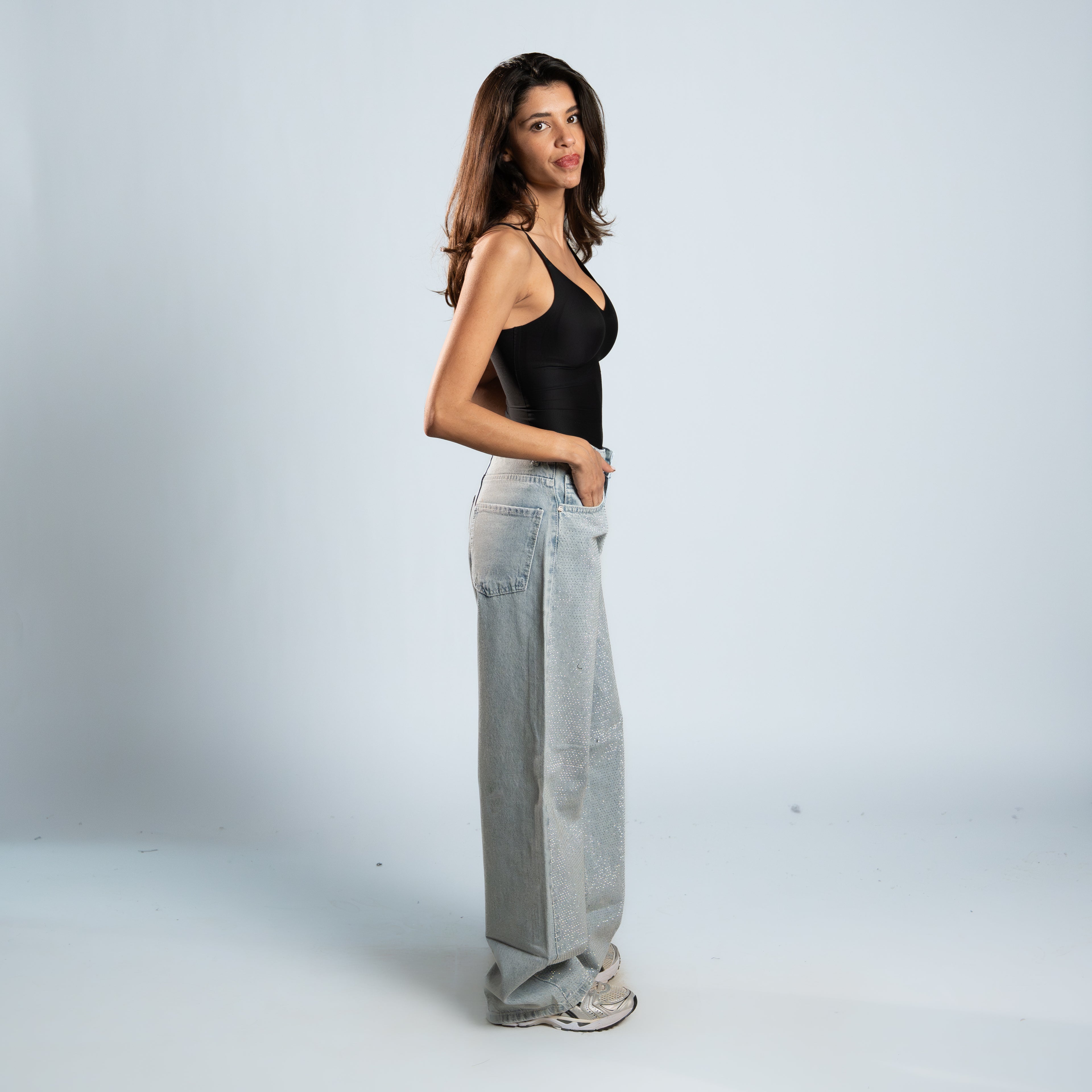 Psych Bling Denim Pants