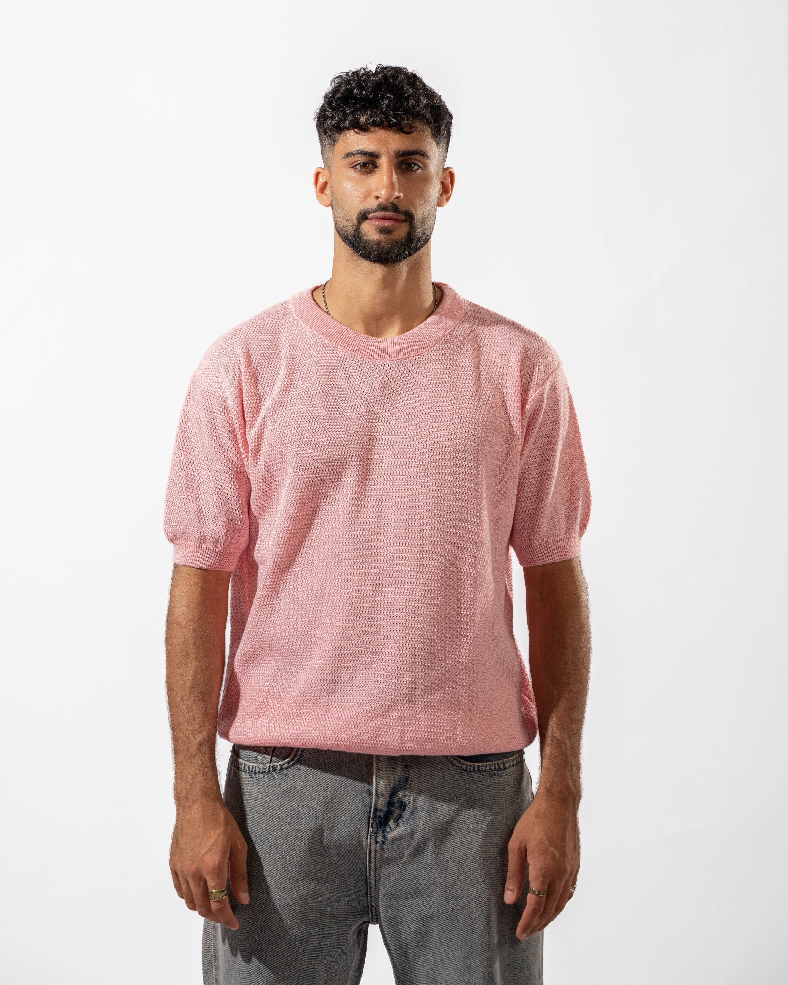 Psych Dotted Knitted Tee