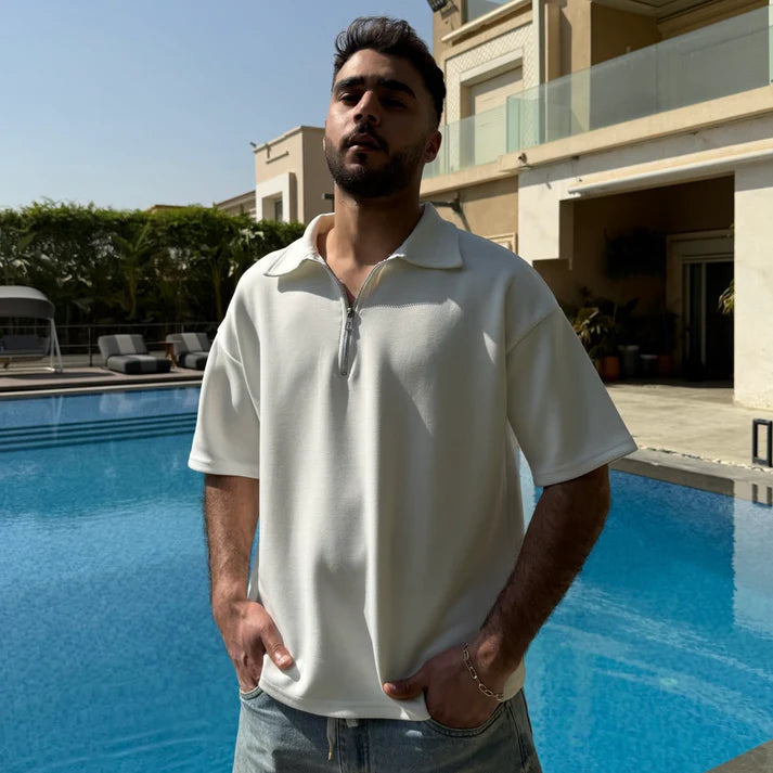 Aykoona Quarter Zip T-shirt