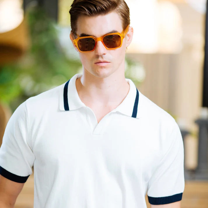 Aykoona Striped Polo