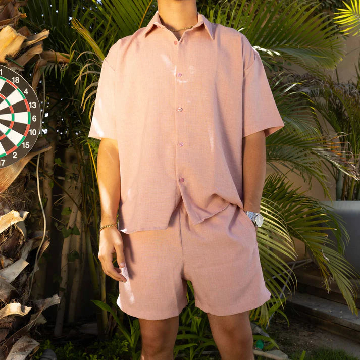 Aykoona Linen Short Sleeve