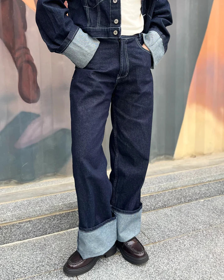 Aykoona Denim Pants Women