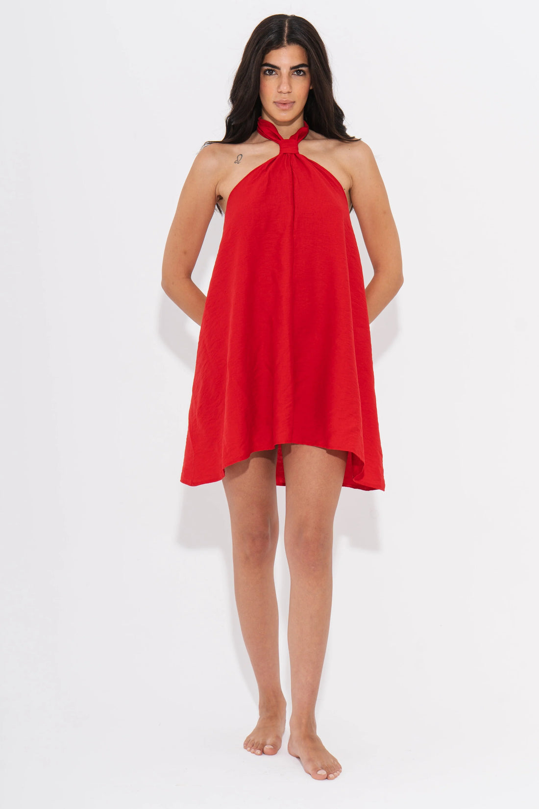 Leocansa Aira Mini Linen Dress