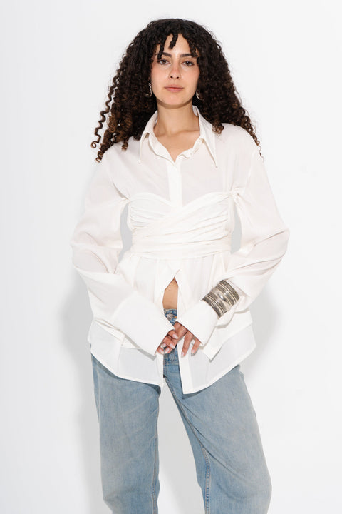 Leocansa Long Sleeve Poplin Shirt