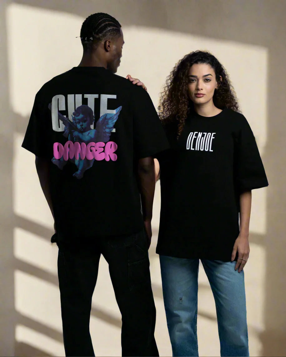 Denjoe "CUTE DANGER" Oversized Tee