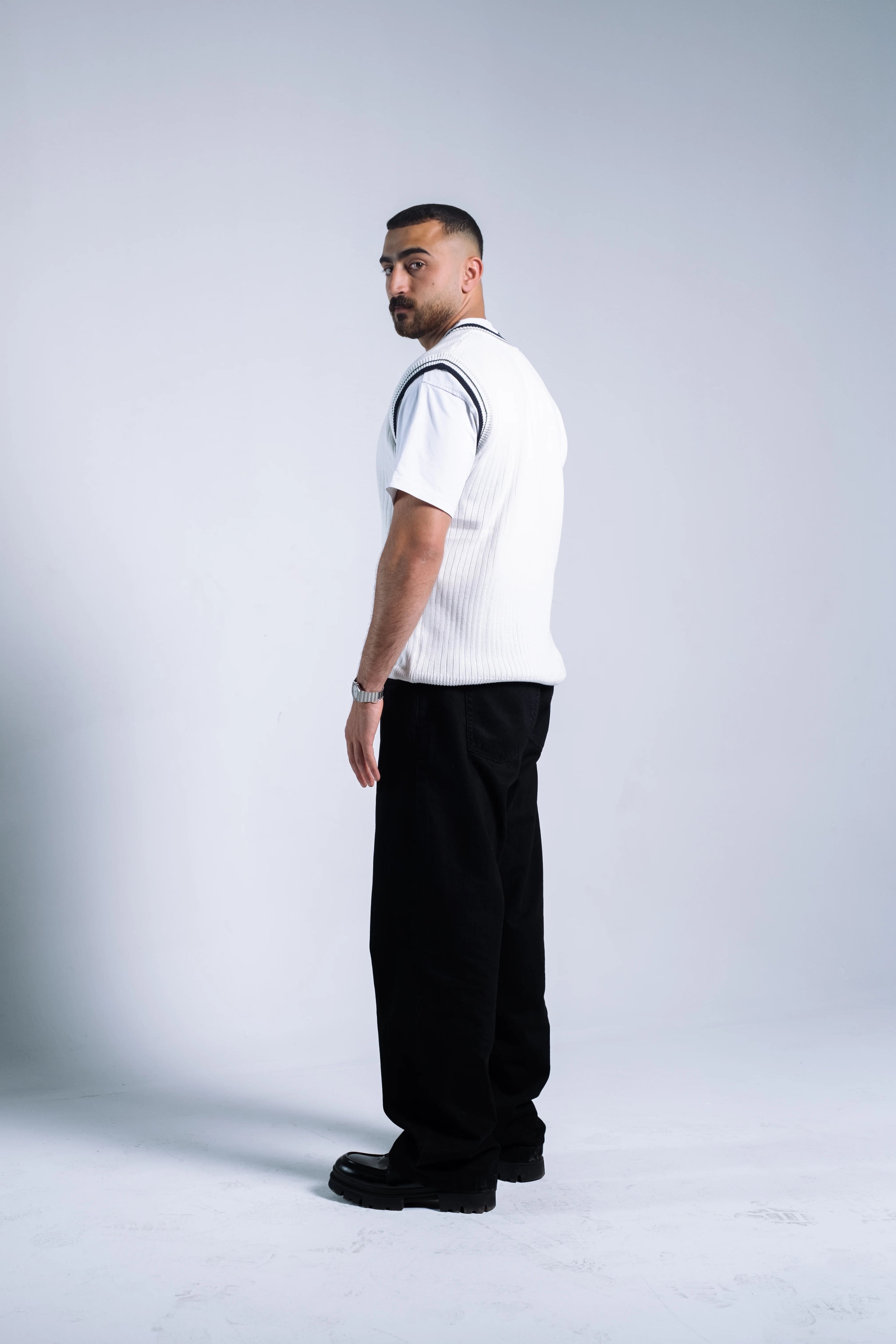 homeboy Knit Sleeveless Jumper