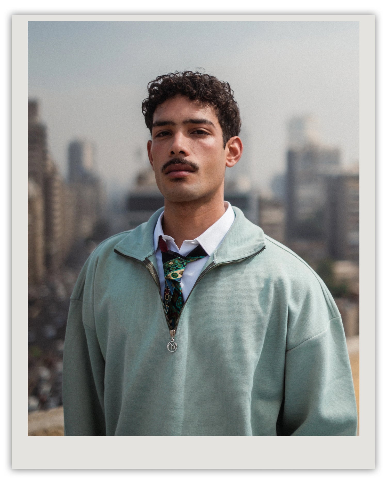 homeboy Attire Quarter Zip Cashmere Sweater