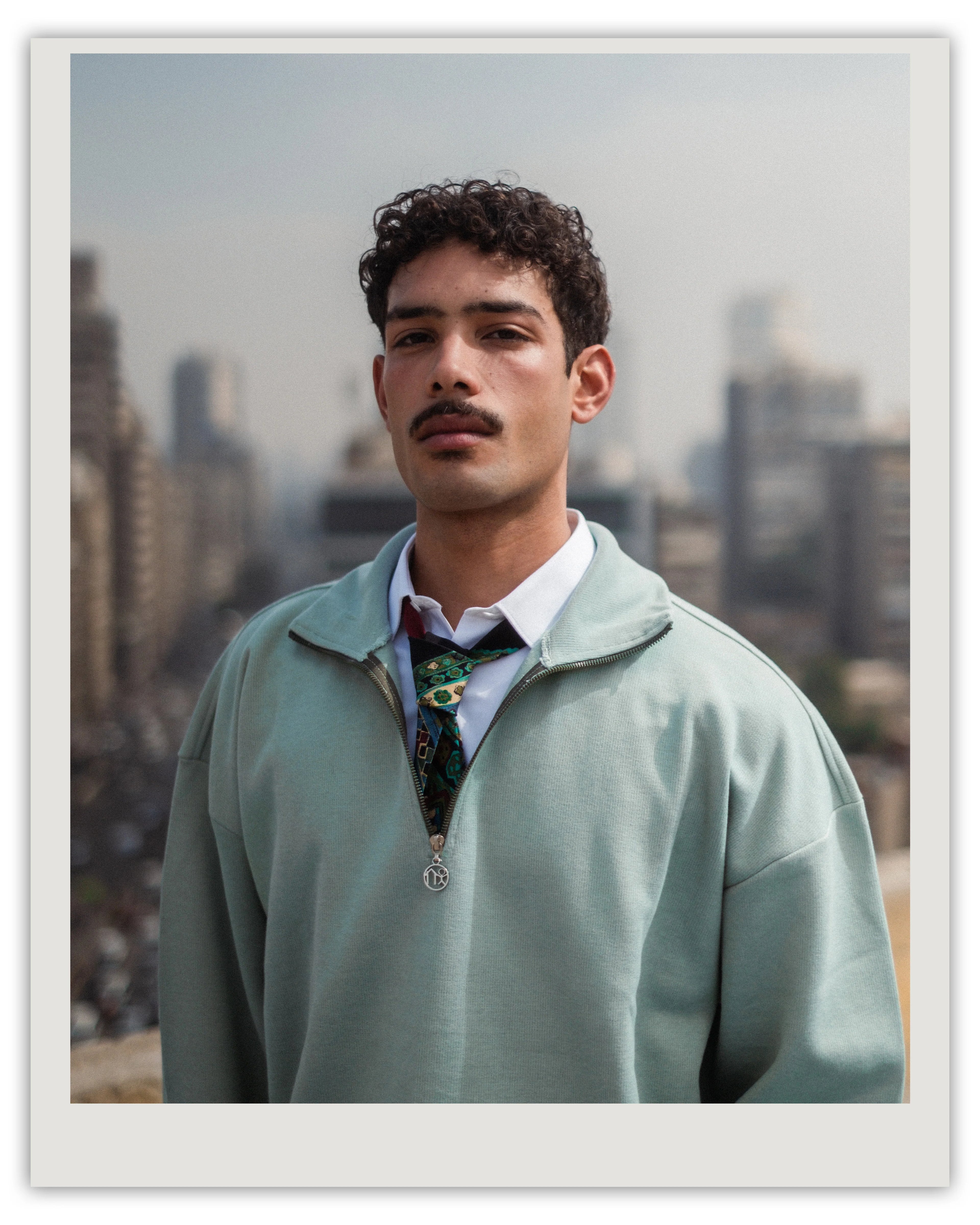 homeboy Attire Quarter Zip Cashmere Sweater