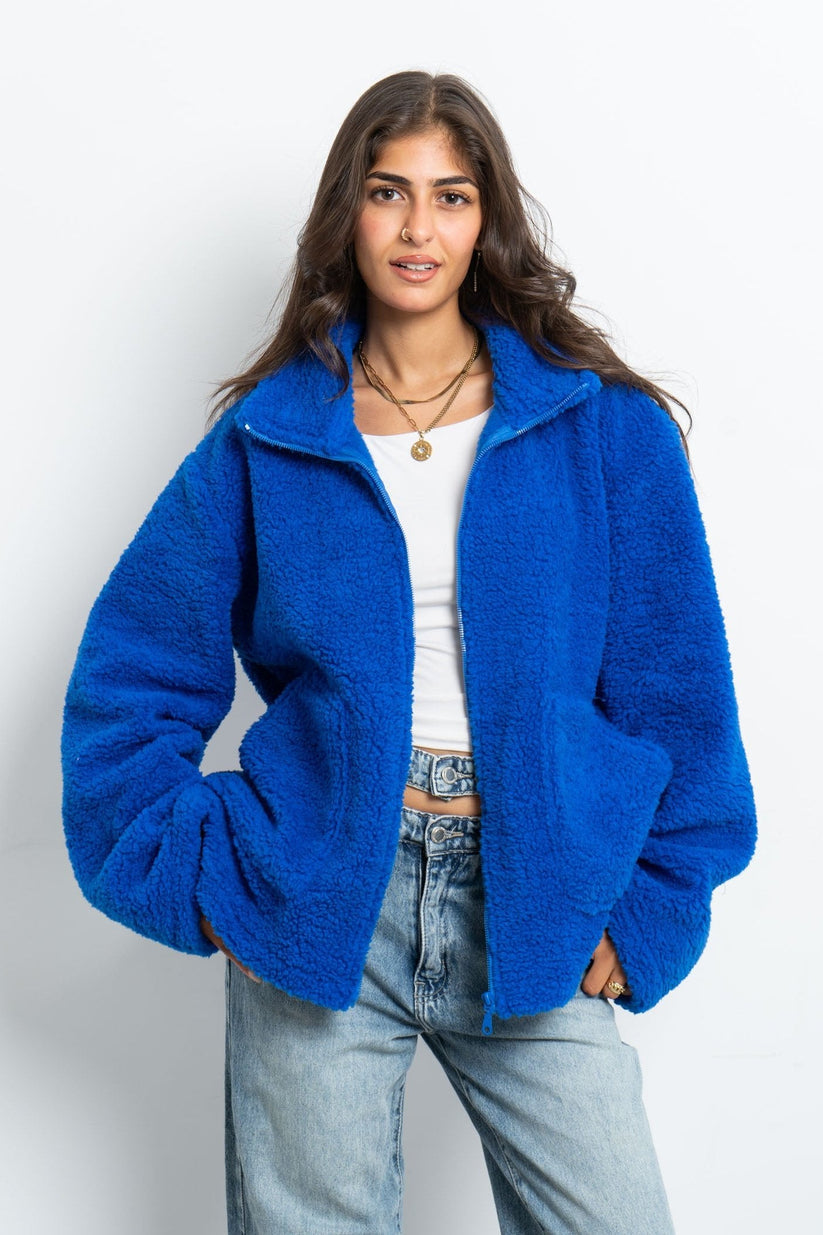 Leocansa Teddy Fur Jacket