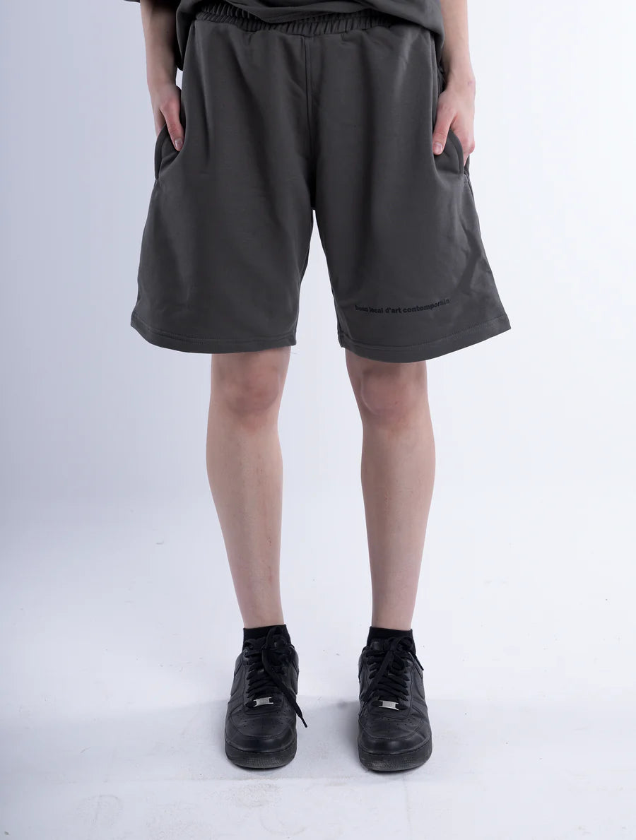Blac Statement Print Cotton Shorts