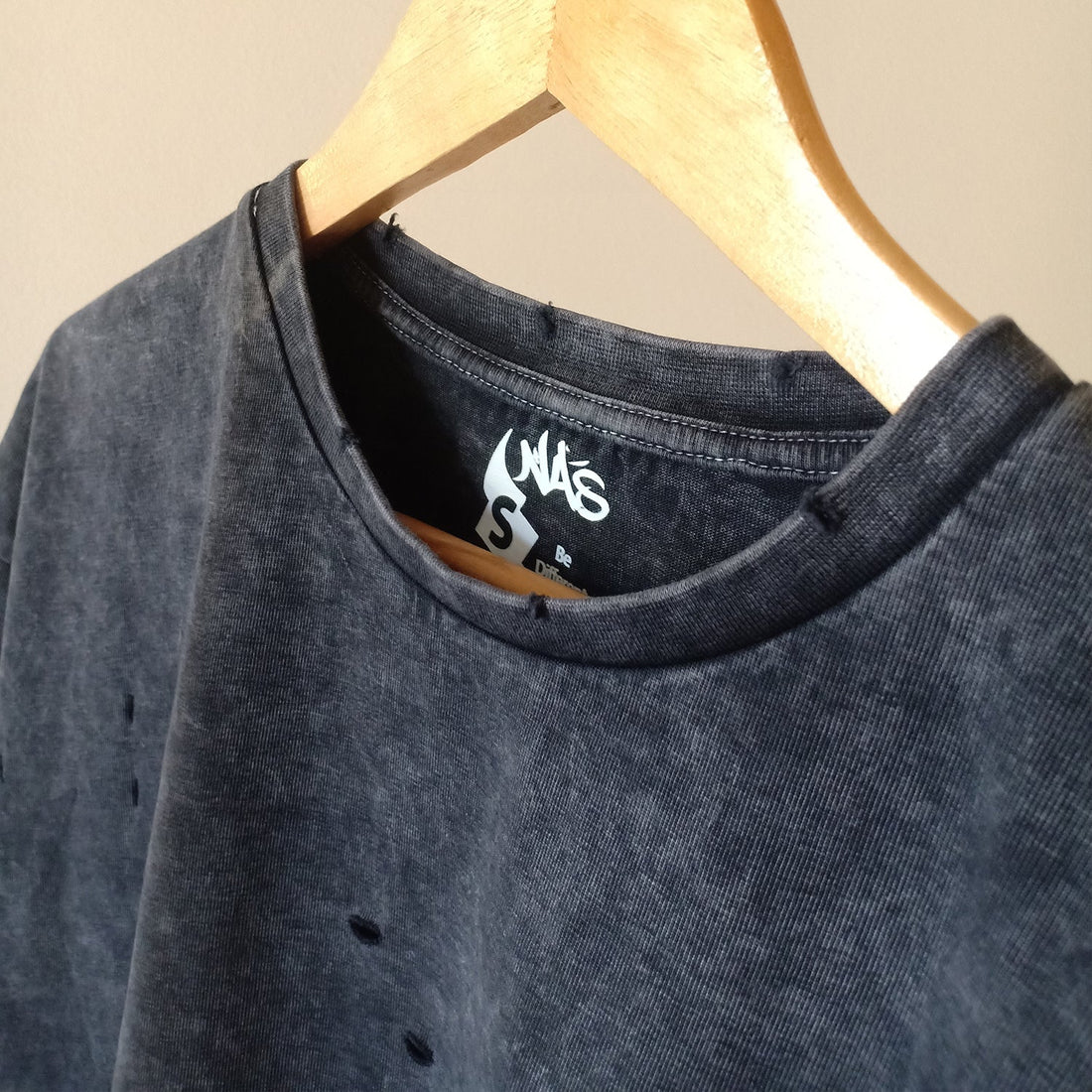 Nas Trends Stone Washed Basic Unisex Oversized SS T-Shirt