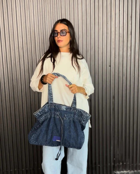 Sabeya The Big Denim Bag