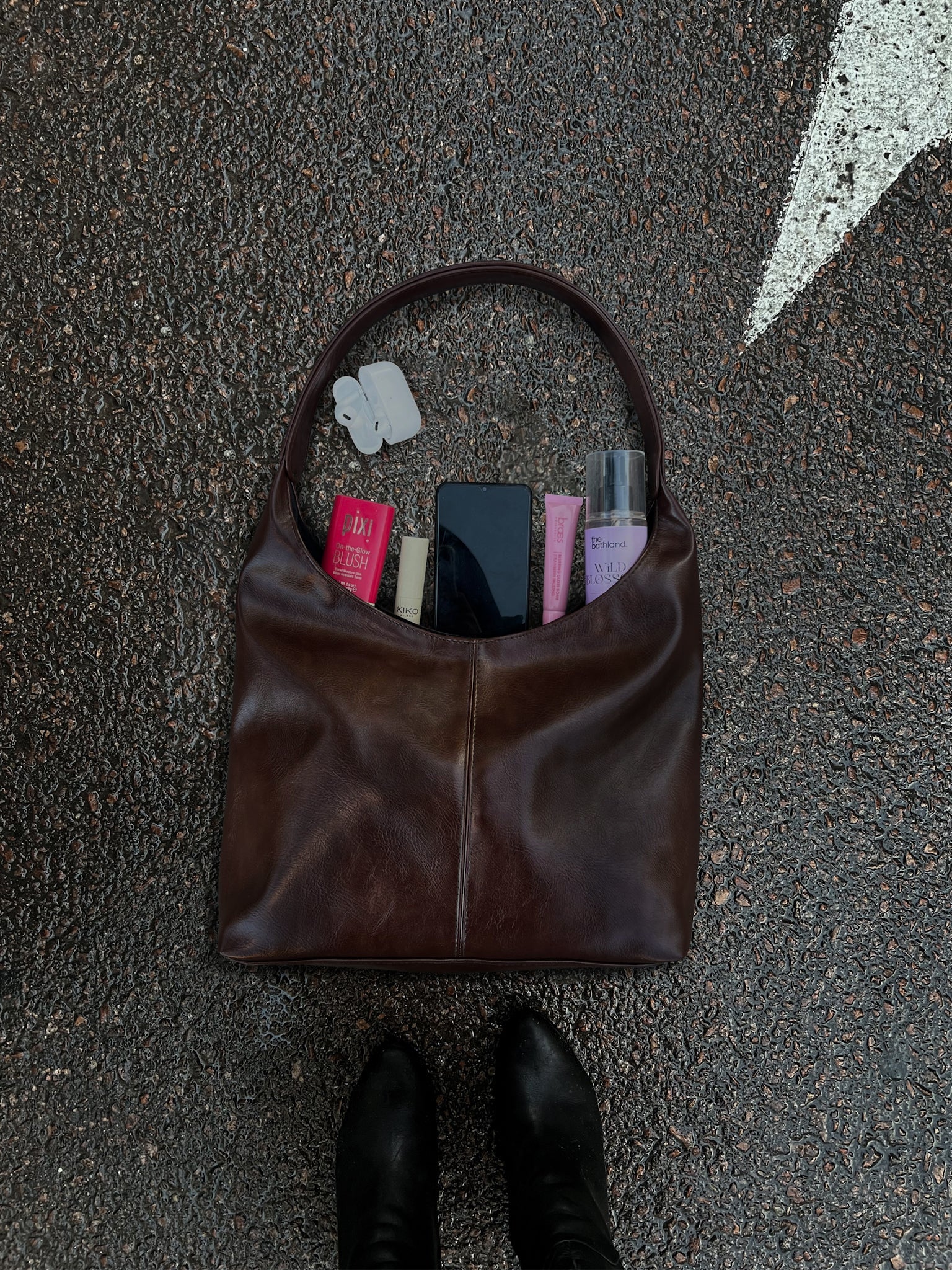 Helio Hobo leather bag