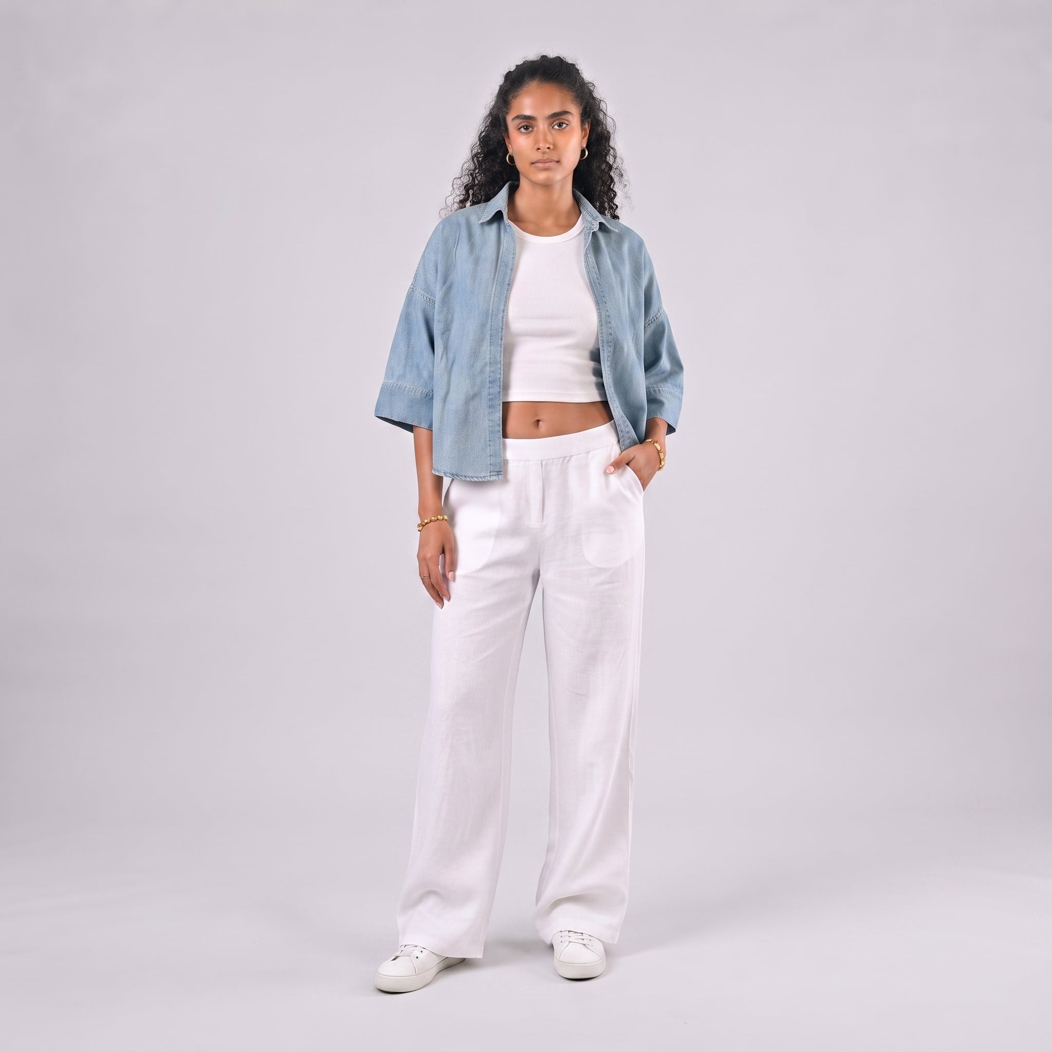 Frenchee Jeans Cardigan