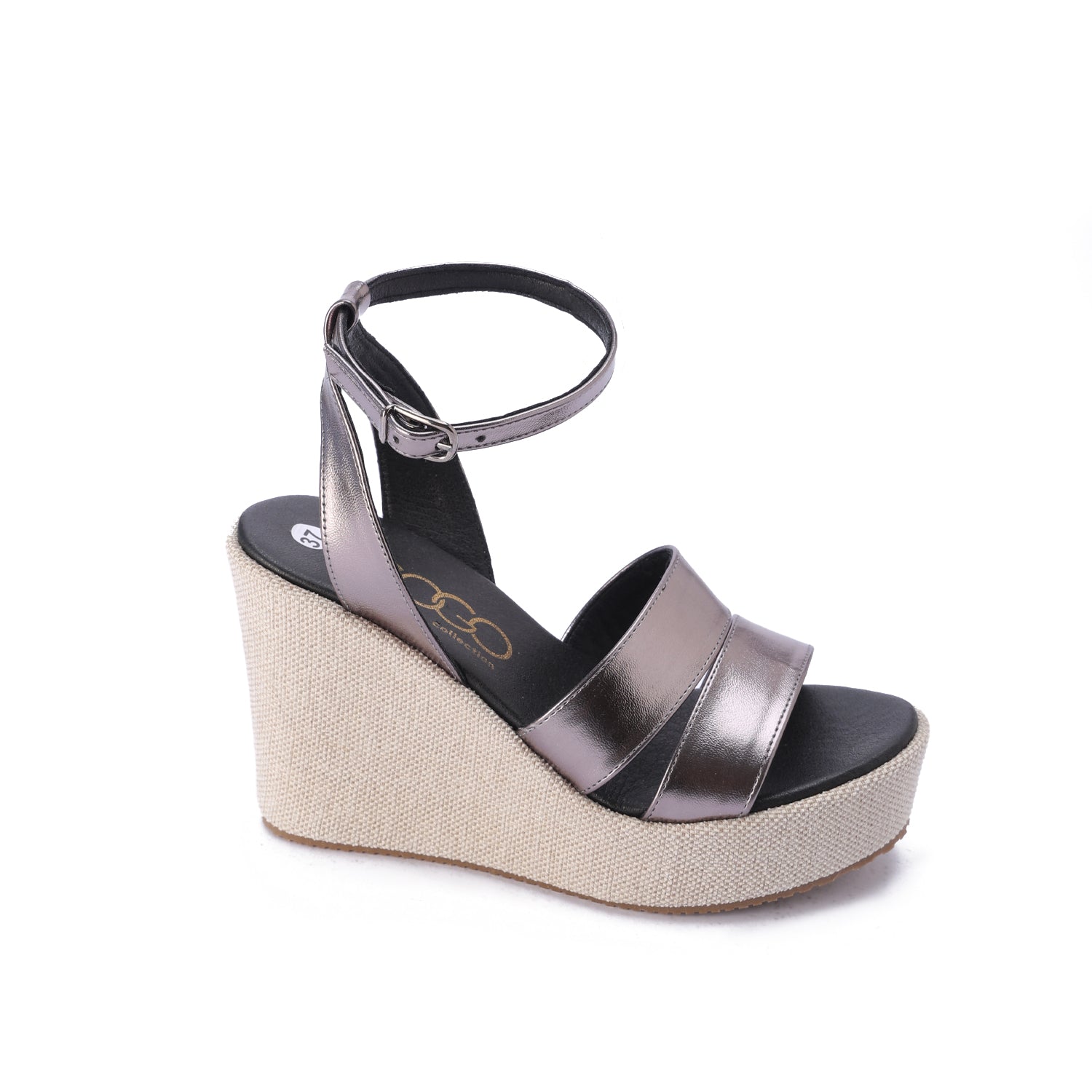 Gogoo Collection Shimmer Sole Wedge