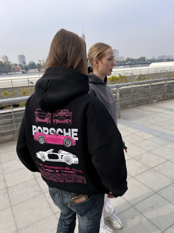 Design Kaf Porsche Oversized Hoodie