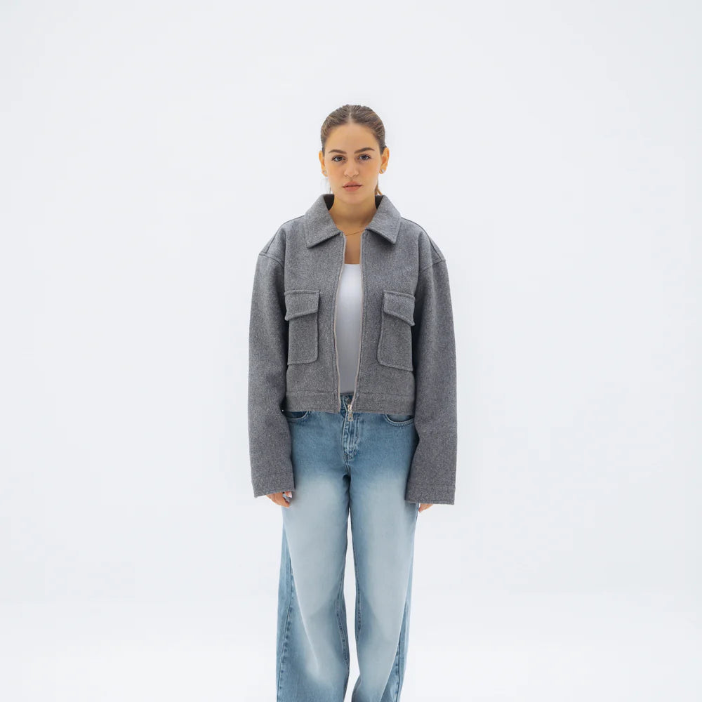 Oshe Soft Cropped Jacket