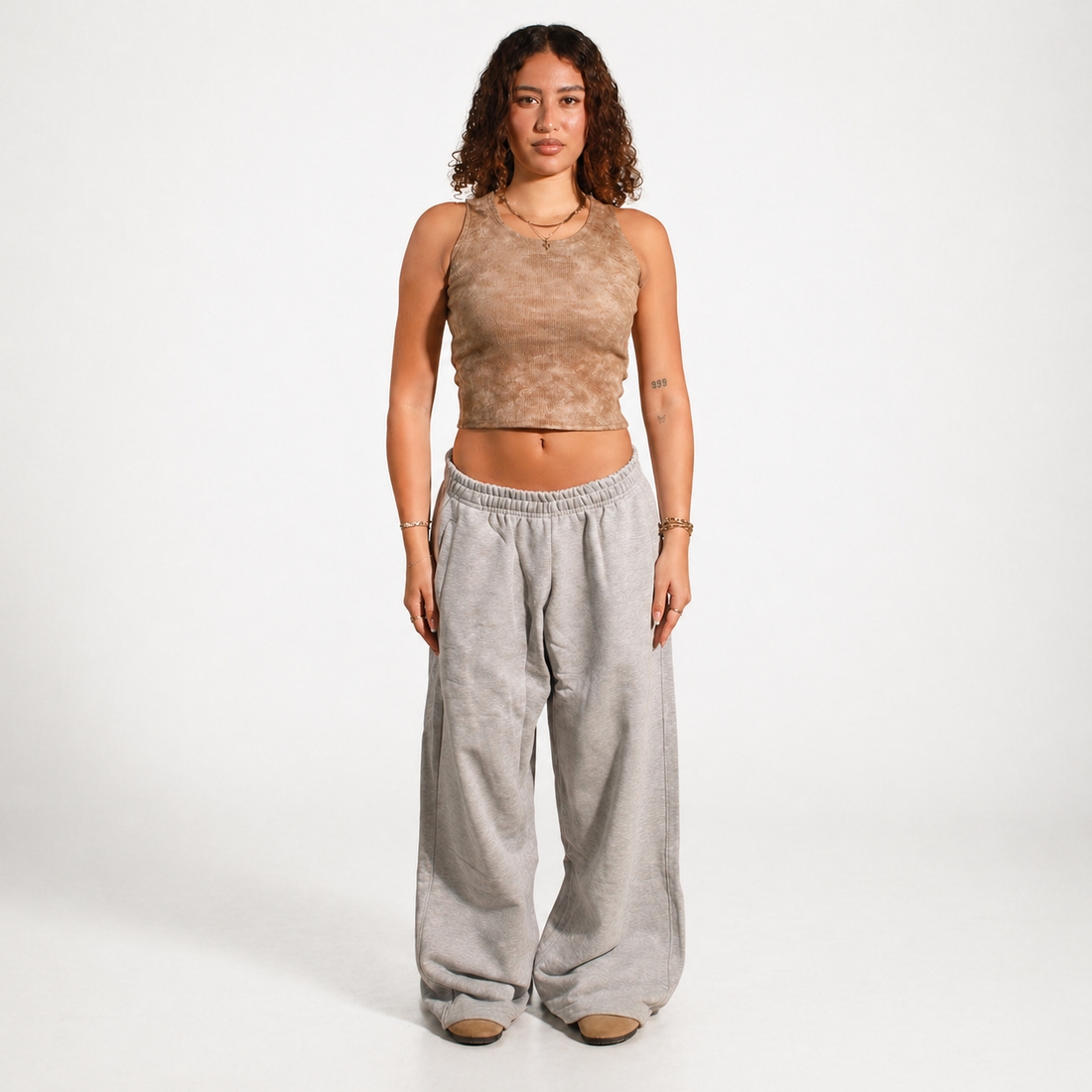Seven Seventy Seven Desert Dune Ribbed Tank Top