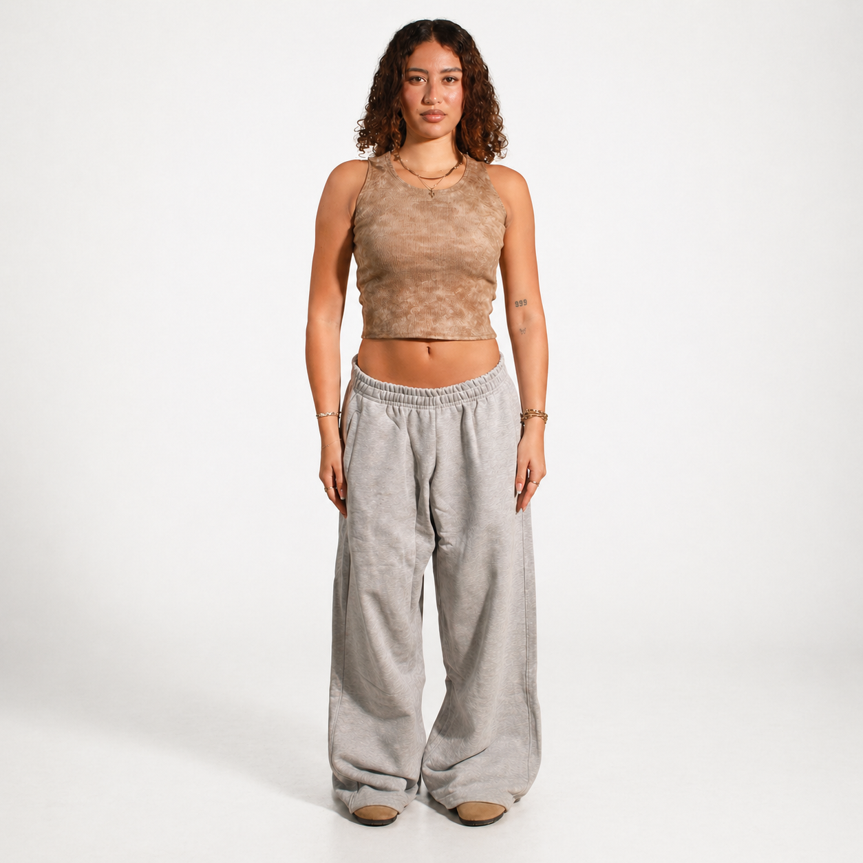 Seven Seventy Seven Desert Dune Ribbed Tank Top
