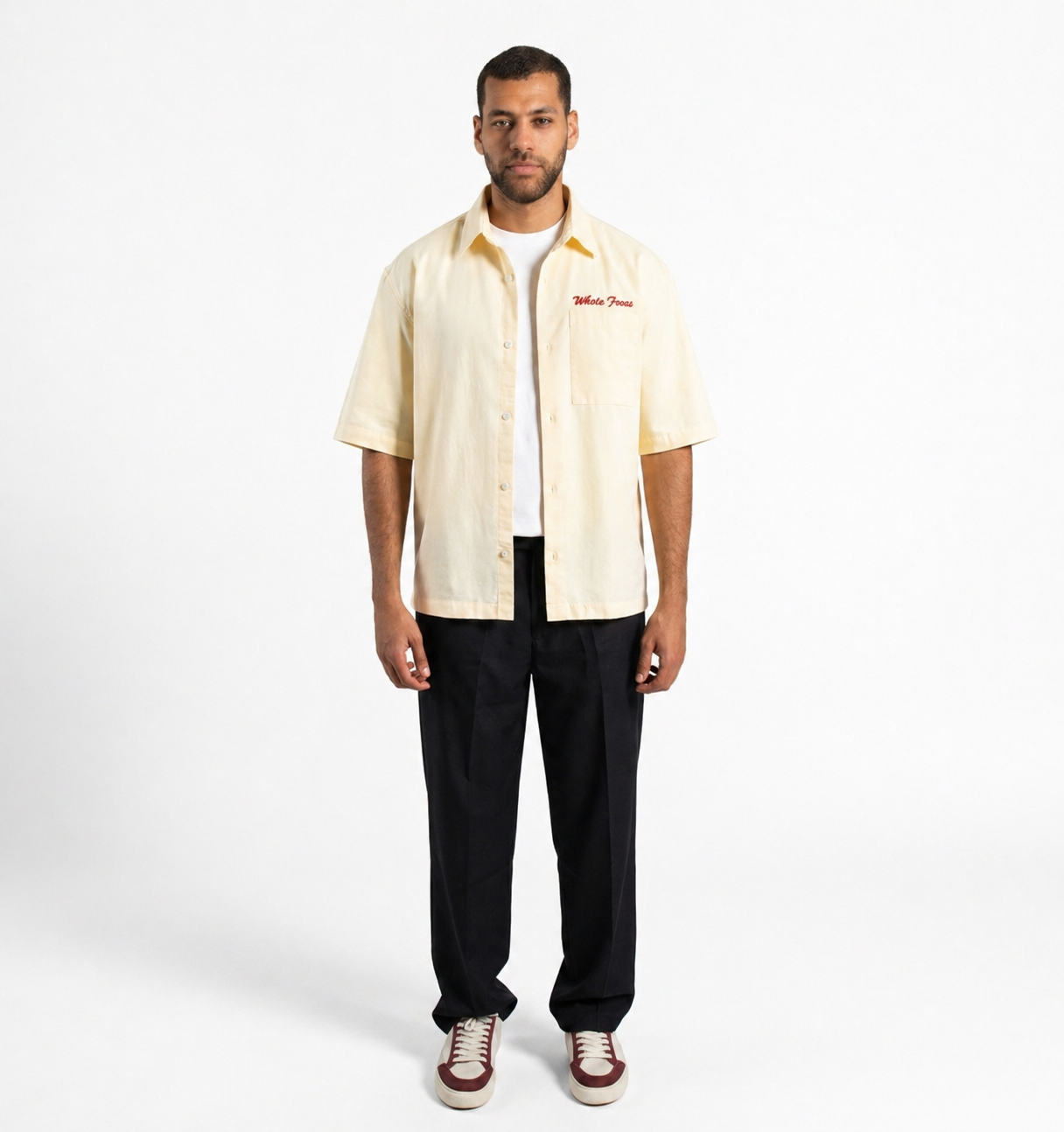 Denjoe Short Sleeve Linen Shirt Boxy Fit