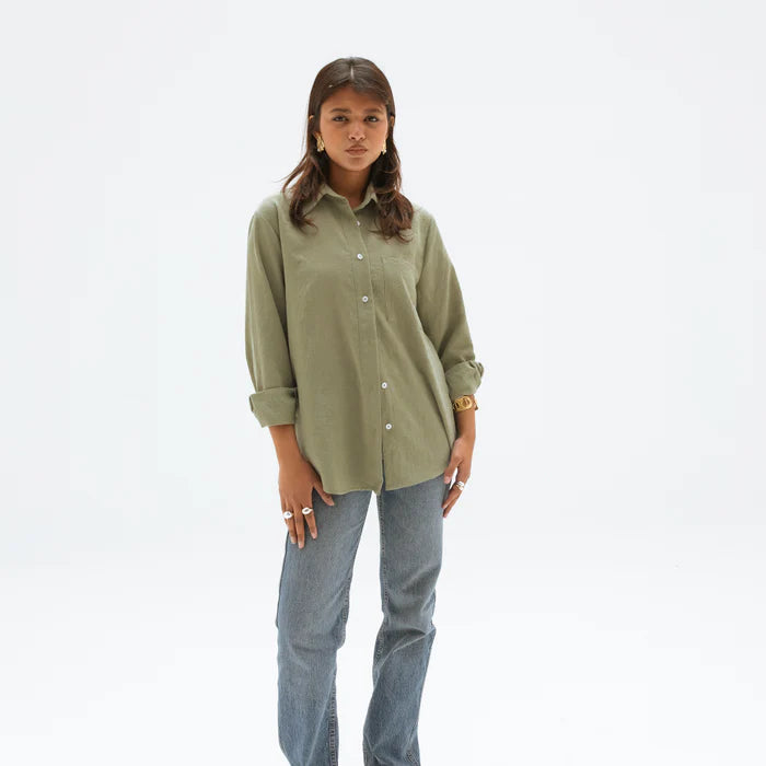 Oshe Basic Linen Shirt