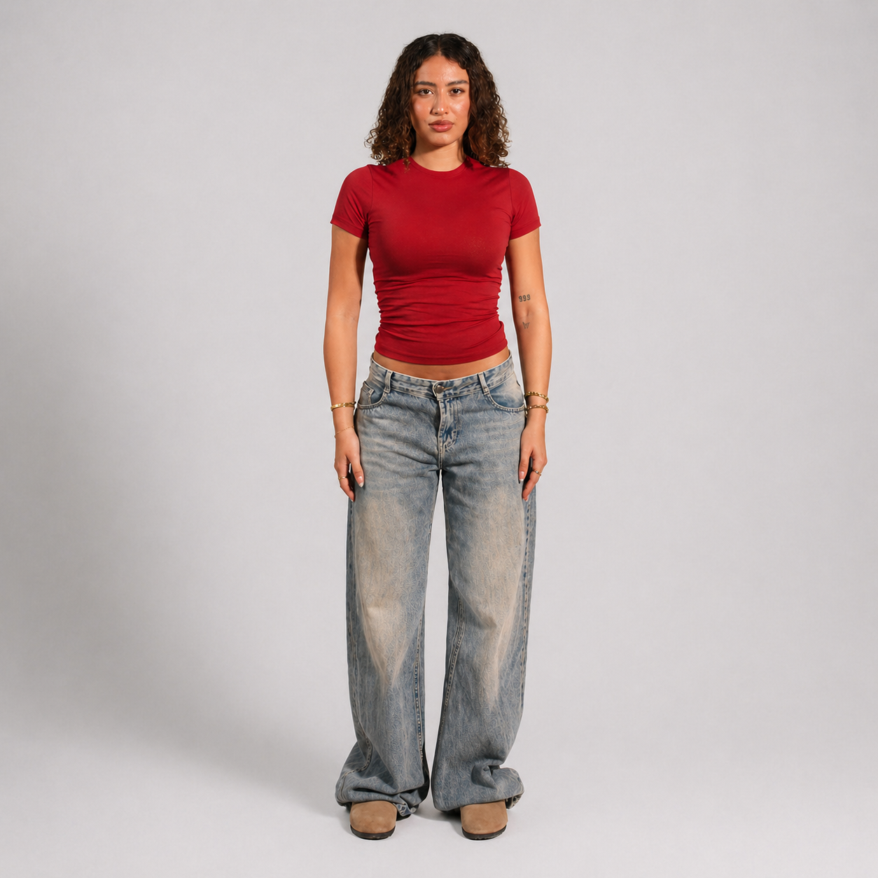 Coconut Basics Summer Crew Tee