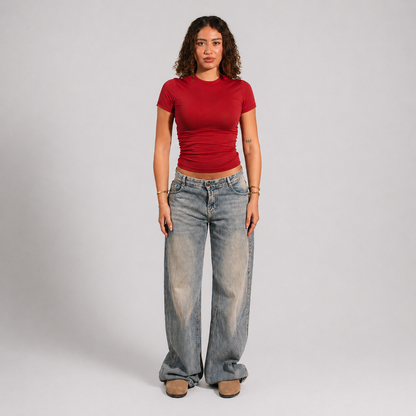 Coconut Basics Summer Crew Tee