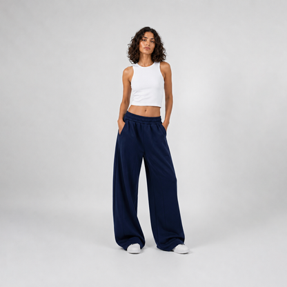 CTRL Initials Wide Leg Sweatpants