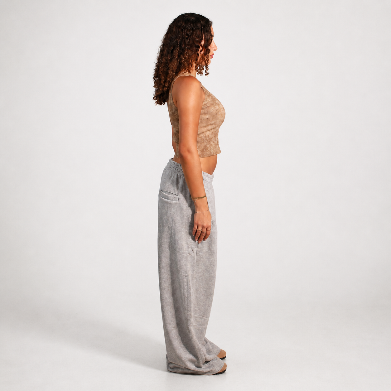 Seven Seventy Seven Desert Dune Ribbed Tank Top